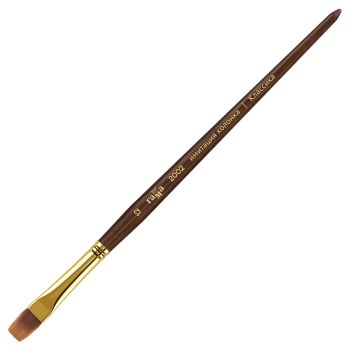 Кисть художественная синтетика имитация колонка Гамма 