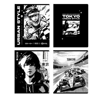 Тетрадь 96л., А5, клетка BG 