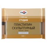Пластилин скульптурный Гамма "Студия", телесный, мягкий, 500г, пакет Пластилин скульптурный Гамма "Студия", телесный, мягкий, 500г, пакет