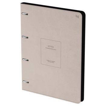 Тетрадь на кольцах А4, 120л., кожзам,  BG 