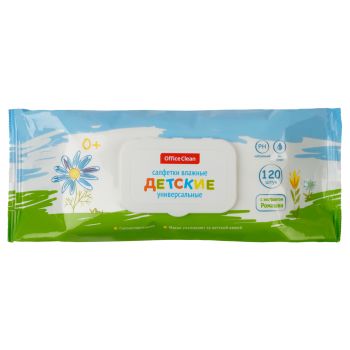 Салфетки влажные OfficeClean 