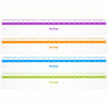 Линейка 20см Berlingo 