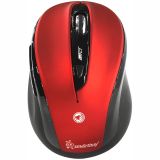 Мышь беспроводная Smartbuy 612AG, бесшумная работа кнопок, красный, 5btn+Roll Мышь беспроводная Smartbuy 612AG, бесшумная работа кнопок, красный, 5btn+Roll