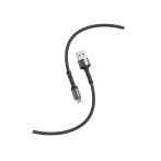 Кабель Smartbuy S26, USB - micro-USB, 3A output, нейлоновая оплетка, 1м, черный Кабель Smartbuy S26, USB - micro-USB, 3A output, нейлоновая оплетка, 1м, черный