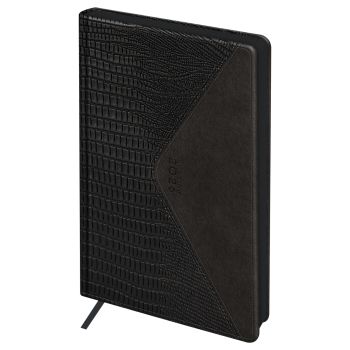 Ежедневник датированный 2026г., А5, 176л., твердый переплет, кожзам, BG 