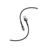 Кабель Smartbuy S26, USB - Lightning, для Apple, 3A output, нейлоновая оплетка, 1м, черный Кабель Smartbuy S26, USB - Lightning, для Apple, 3A output, нейлоновая оплетка, 1м, черный
