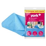 Салфетка для уборки York "Премиум", вискоза, свойства хлопка, сверхвлаговпитывающая, 4+1шт., 35*50см Салфетка для уборки York "Премиум", вискоза, свойства хлопка, сверхвлаговпитывающая, 4+1шт., 35*50см