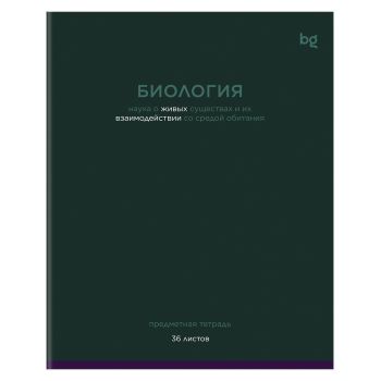 Тетрадь предметная 36л. BG 