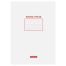 Книга учета OfficeSpace, А4, 48л., пустографка, 200*290мм, на скобе, мелованный картон, блок офсетный