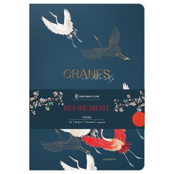 Тетрадь 40л., А5, клетка на сшивке Greenwich Line 