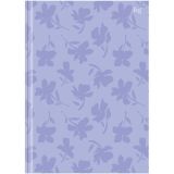 Бизнес-блокнот А5, 120л., евроформат, BG "Лавандовый цвет", глянцевая ламинация