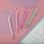 Карандаш механический MESHU "Cats", печать на корпусе, 0,7мм, софт-тач, ассорти, с топпером