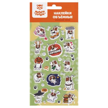 Наклейки объемные Мульти-Пульти 