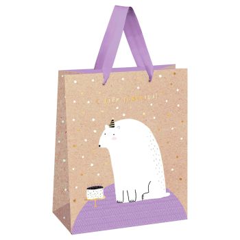 Пакет подарочный 18*23*10см MESHU 