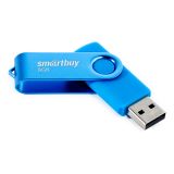 Память Smart Buy "Twist" 8GB, USB 2.0 Flash Drive, синий Память Smart Buy "Twist" 8GB, USB 2.0 Flash Drive, синий