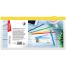 Папка-конверт на молнии Berlingo 255*130мм, 150мкм, прозрачная, ассорти, для ж/д и авиа билетов