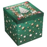 Коробка складная подарочная MESHU "Сказочный лес", (28*28*28см), выб лак Коробка складная подарочная MESHU "Сказочный лес", (28*28*28см), выб лак