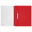 Папка-скоросшиватель пластик. СТАММ А4, 180мкм, красная с прозр. верхом
