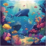 Пазл  64 эл. ТРИ СОВЫ "Морская жизнь"