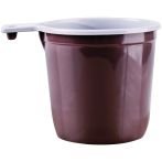 Чашки одноразовые для кофе OfficeClean 200мл, набор 50шт., эконом, ПП, бело-коричневые, хол/гор Чашки одноразовые для кофе OfficeClean 200мл, набор 50шт., эконом, ПП, бело-коричневые, хол/гор