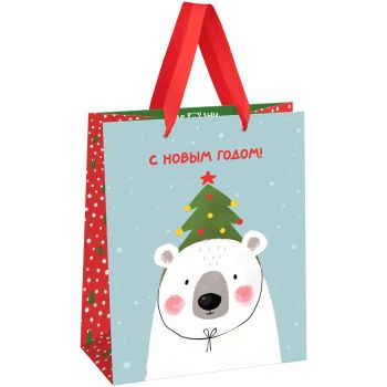 Пакет подарочный 18*23*10см MESHU 