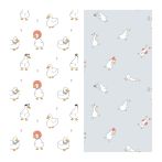 Упаковочная бумага глянц. 70*100см, MESHU "Goose set", 80г/м2, ассорти 2 дизайна Упаковочная бумага глянц. 70*100см, MESHU "Goose set", 80г/м2, ассорти 2 дизайна