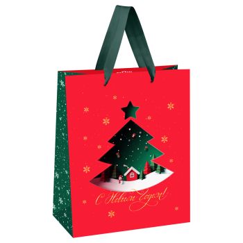 Пакет подарочный 26*32*12см MESHU 