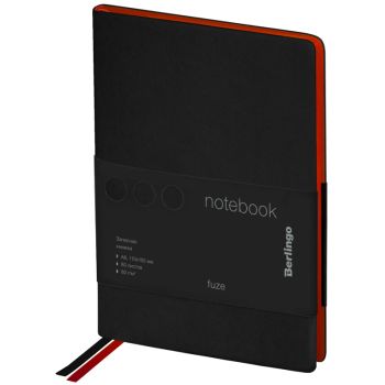 Записная книжка А6 80л., кожзам, Berlingo 