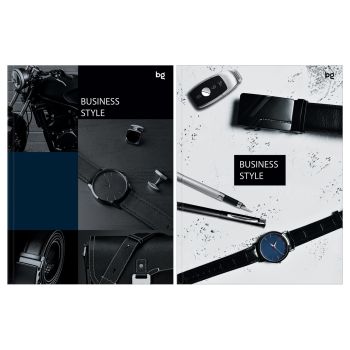 Бизнес-блокнот А5, 64л., ЛАЙТ BG 