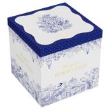 Коробка складная подарочная MESHU "Хрустальные узоры", (28*28*28см), отд фольгой Коробка складная подарочная MESHU "Хрустальные узоры", (28*28*28см), отд фольгой