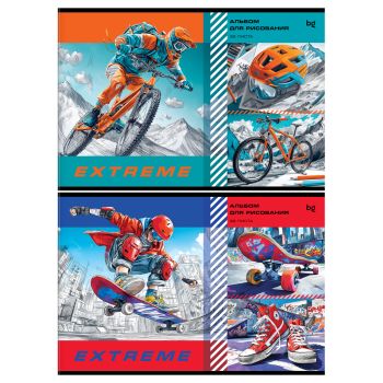 Альбом для рисования 32л., А4, на скрепке BG 