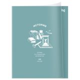 Тетрадь предметная 48л. BG "Ясно и понятно" - История, пластиковая обложка