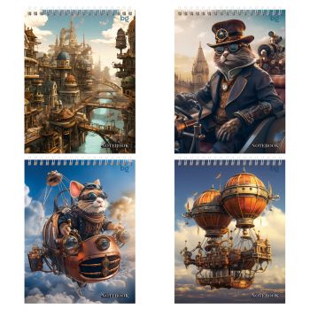 Блокнот А5 40л. на гребне BG 