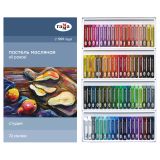 Пастель масляная Гамма "Студия", 72 мелка, картон. упак.