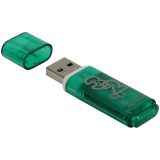 Память Smart Buy "Glossy" 32GB, USB 2.0 Flash Drive, зеленый Память Smart Buy "Glossy" 32GB, USB 2.0 Flash Drive, зеленый