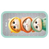 Пенал 2 отделения, 190*110 Först " "Three Сats" (Три котёнка)", ламинированный картон