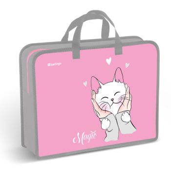 Папка с ручками 1 отделение, А4 Berlingo 