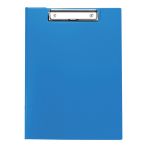 Папка-планшет с зажимом OfficeSpace А4, 500мкм, пластик, синий