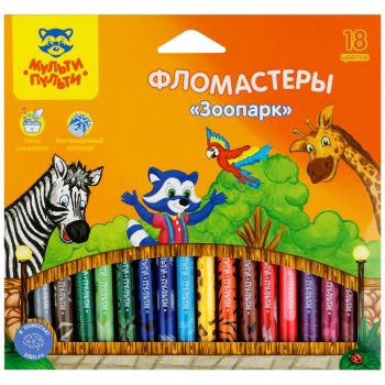 Фломастеры Мульти-Пульти 