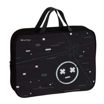 Папка текстильная с ручками 1 отделение, А4 Berlingo 