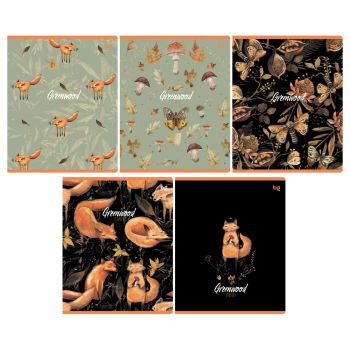 Тетрадь 40л., А5, клетка BG 