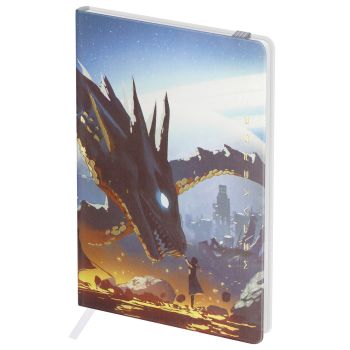 Записная книжка А6 80л. ЛАЙТ, кожзам, Greenwich Line 