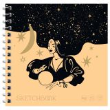 Скетчбук 40л., 170*170 BG "Divination", на гребне, матовая ламинация, фольга, Soft Touch, 120г/м2 Скетчбук 40л., 170*170 BG "Divination", на гребне, матовая ламинация, фольга, Soft Touch, 120г/м2