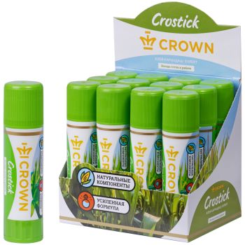 Клей-карандаш Crown 