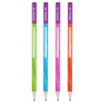 Карандаш ч/г Berlingo "Double color" HB, трехгранный, заточен., ассорти