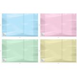 Обложка 270*420 для учебников Петерсон/Моро ч.1,3/Гейдман/Кап. солнца/Плешаков, ArtSpace, цветная, с закладкой, ПЭ200мкм, ШК