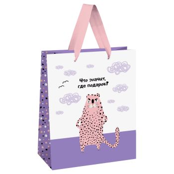 Пакет подарочный 26*32*12см MESHU 