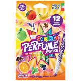Фломастеры Carioca "Perfume Xplosion", 12цв., ароматизированные, смываемые, картон, европодвес Фломастеры Carioca "Perfume Xplosion", 12цв., ароматизированные, смываемые, картон, европодвес