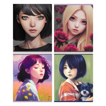 Тетрадь 48л., А5, клетка BG 