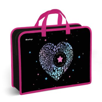 Папка с ручками 1 отделение, А4 Berlingo 